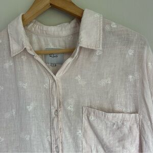 Rails Whitney Linen Pineapple Top
